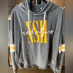 Nashville Predators Distressed Hoodie